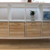 Holzkisten natur mit Kordel 2 Stk. passend für Ikea Kallax Regal. Kallax Box, Kallax Einsatz, Kallax Kisten – Bild 3
