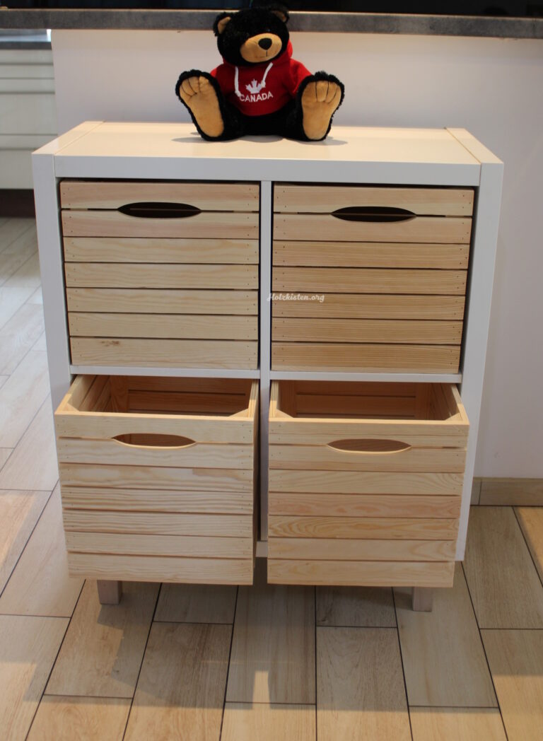 Holzkisten für Kallax